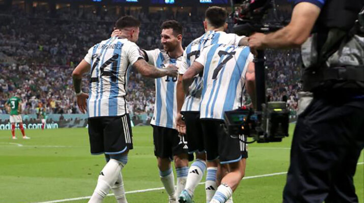 hasil pertandingan argentina vs meksiko