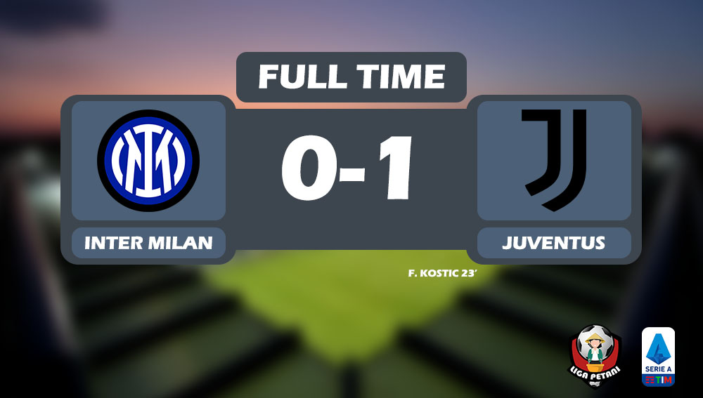 Hasil Pertandingan Inter Milan Vs Juventus