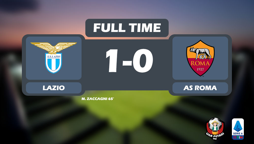Hasil Pertandingan Lazio Vs AS Roma