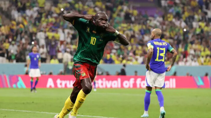 hasil pertandingan kamerun vs brasil