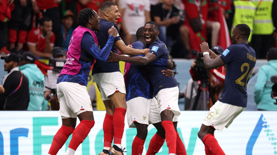 hasil pertandingan prancis vs maroko