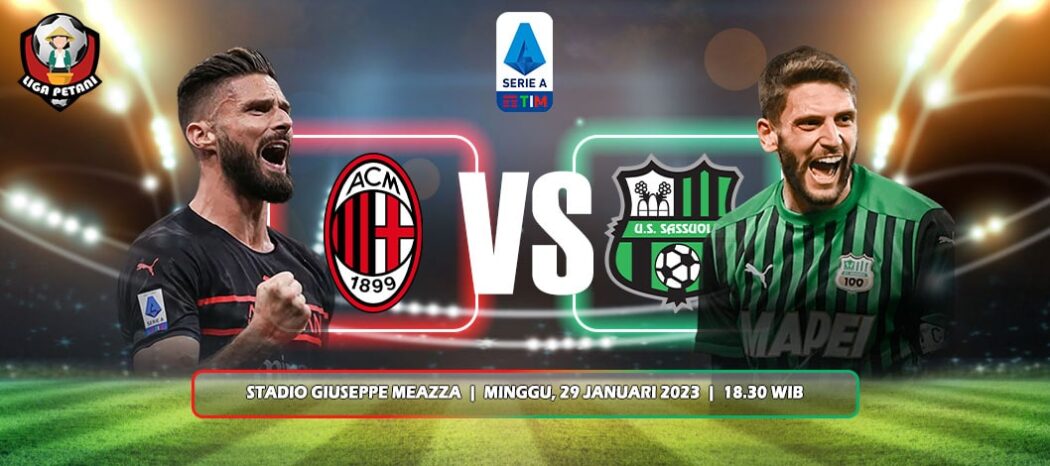 Prediksi AC Milan Vs Sassuolo