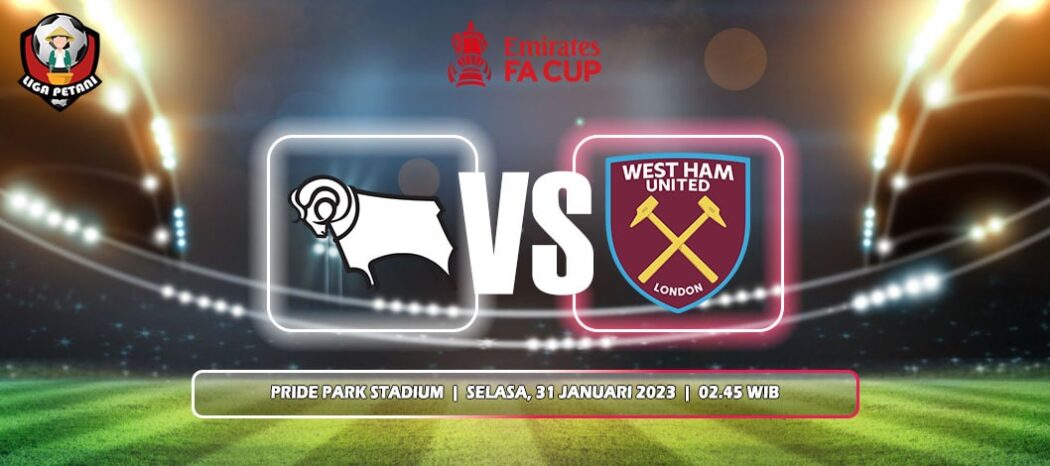 Prediksi Derby County Vs West Ham United