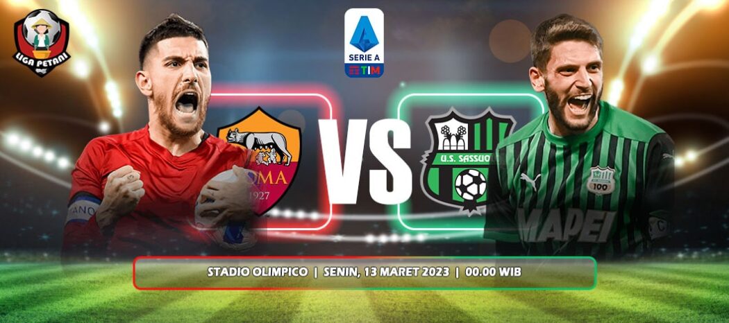 Prediksi AS Roma Vs Sassuolo