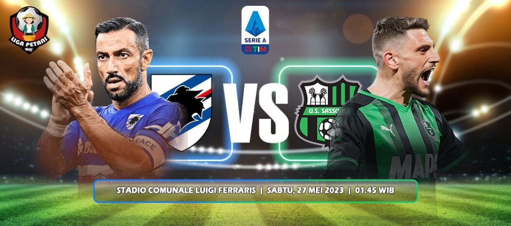 Prediksi Sampdoria Vs Sassuolo