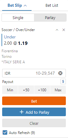 prediksi single bet 29 desember 2023