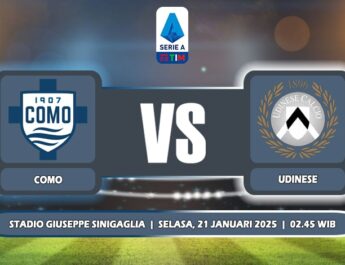 Prediksi Como Vs Udinese 21 Januari 2025