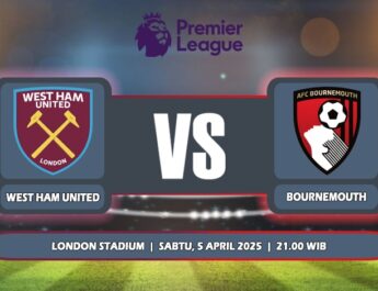 Prediksi West Ham United Vs AFC Bournemouth 5 April 2025