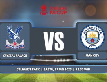 Prediksi Crystal Palace Vs Manchester City 17 Mei 2025