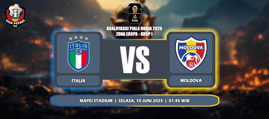 Prediksi Italia Vs Moldova 10 Juni 2025