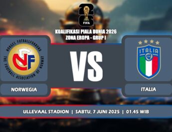 Prediksi Norwegia Vs Italia 7 Juni 2025