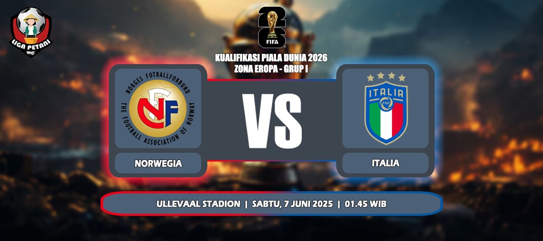 Prediksi Norwegia Vs Italia 7 Juni 2025