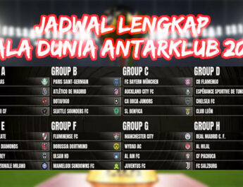 jadwal lengkap fase grup piala dunia antarklub 2025