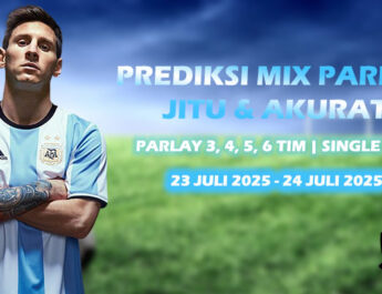 Prediksi Mix Parlay Malam Hari Ini 23 Juli 2025 - 24 Juli 2025