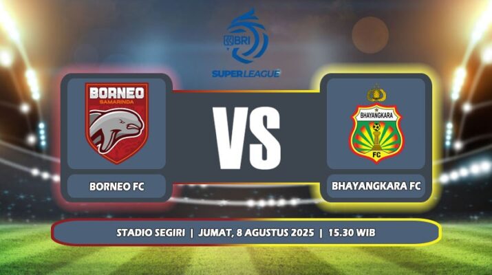 Prediksi Borneo FC Vs Bhayangkara FC 8 Agustus 2025