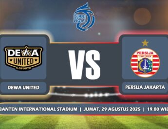 Prediksi Dewa United Vs Persija Jakarta 29 Agustus 2025