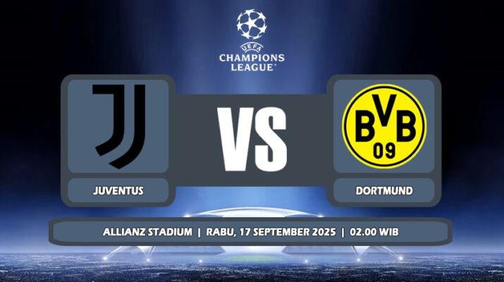 Prediksi Juventus Vs Borussia Dortmund 17 September 2025 di Liga Champions