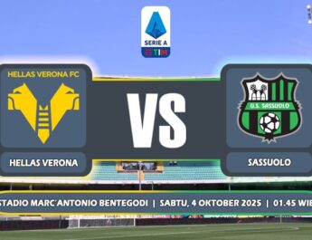 Prediksi Hellas Verona Vs Sassuolo 4 Oktober 2025 di Serie A Italia