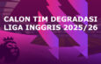 prediksi calon tim degradasi liga inggris 2025-26