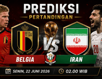 Prediksi Belgia vs Iran 22 Juni 2026