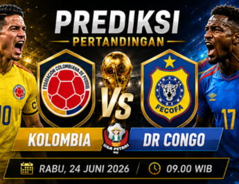 Prediksi Kolombia vs DR Congo 24 Juni 2026