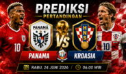 Prediksi Panama vs Kroasia 24 Juni 2026