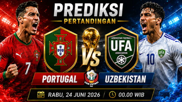 Prediksi Portugal vs Uzbekistan 24 Juni 2026