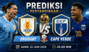 Prediksi Uruguay vs Cape Verde 22 Juni 2026