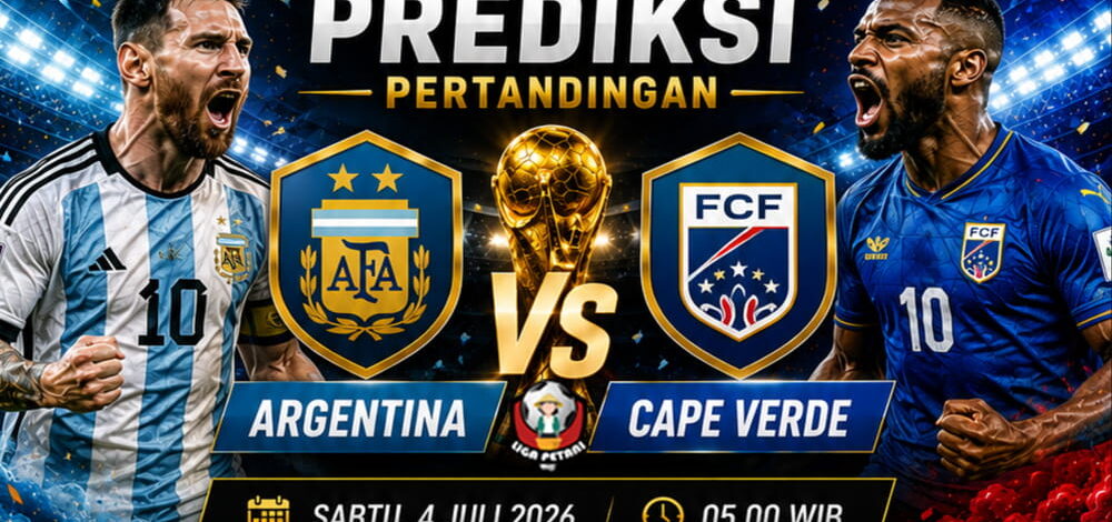 Prediksi Argentina vs Cape Verde 4 Juli 2026