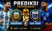 Prediksi Argentina vs Cape Verde 4 Juli 2026