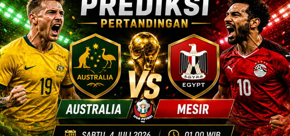 Prediksi Australia vs Mesir 4 Juli 2026
