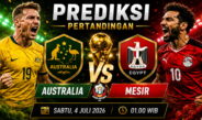 Prediksi Australia vs Mesir 4 Juli 2026
