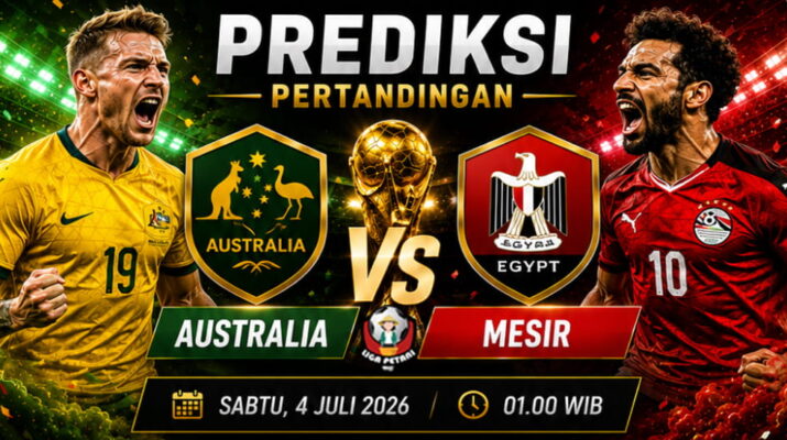 Prediksi Australia vs Mesir 4 Juli 2026