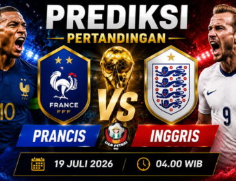 Prediksi Prancis vs Inggris 19 Juli 2026